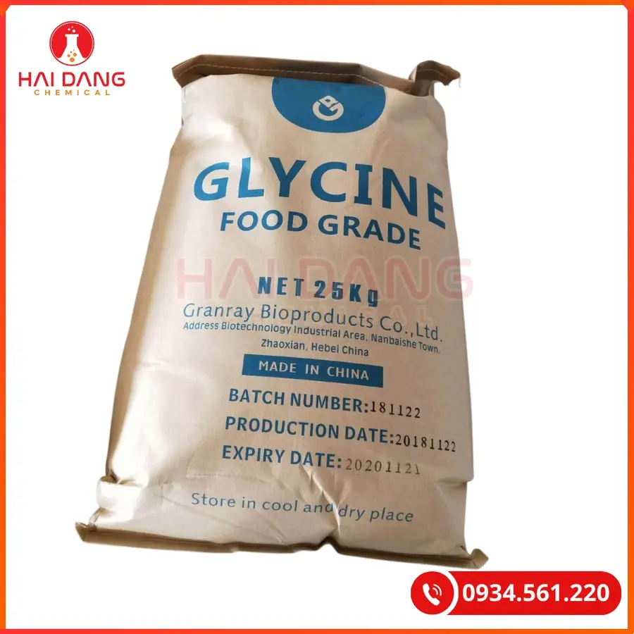 Glycine Phụ Gia Thực Phẩm | Giá Tốt Tại Kho Quảng Ninh