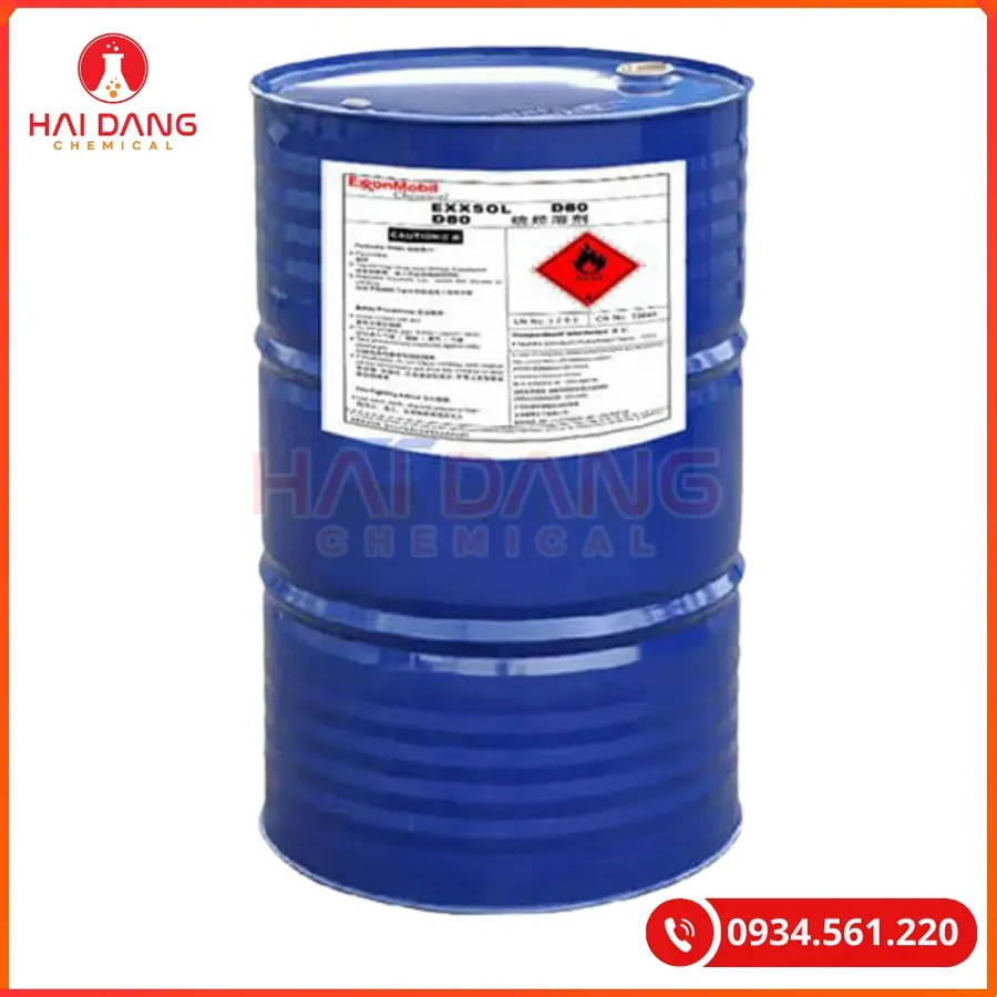 Exxsol D80 Singapore 163kg/Phuy Dung Môi Công Nghiệp | Giá Tốt Quảng Ninh