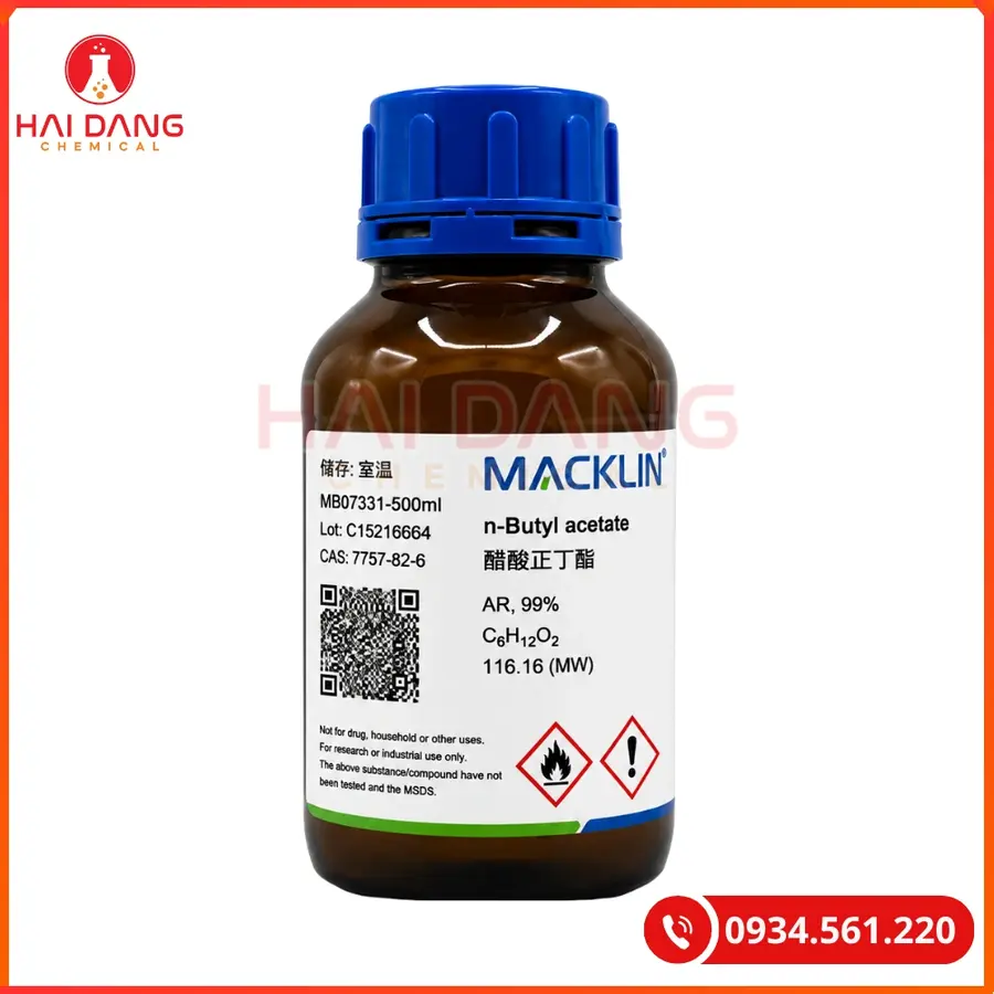 Butyric Acid Macklin 500ml Hóa Chất Thí Nghiệm | Giá Tốt Quảng Ninh