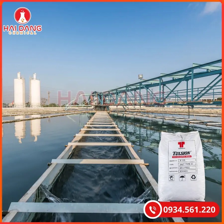 Hạt Trao Đổi Ion Anion Tulsion A23 Thermax Khử Khoáng Nước | Giá Tốt Quảng Ninh
