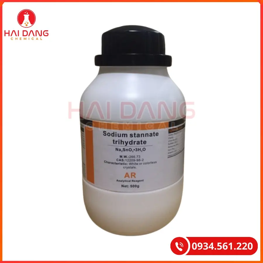 Sodium Stannate Xilong 500g Hóa Chất Thí Nghiệm | Giá Tốt Quảng Ninh