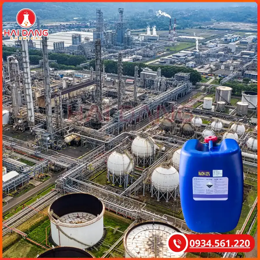 Xút Lỏng NaOH 32% Việt Nam Hóa Chất Công Nghiệp | Giá Tốt Quảng Ninh