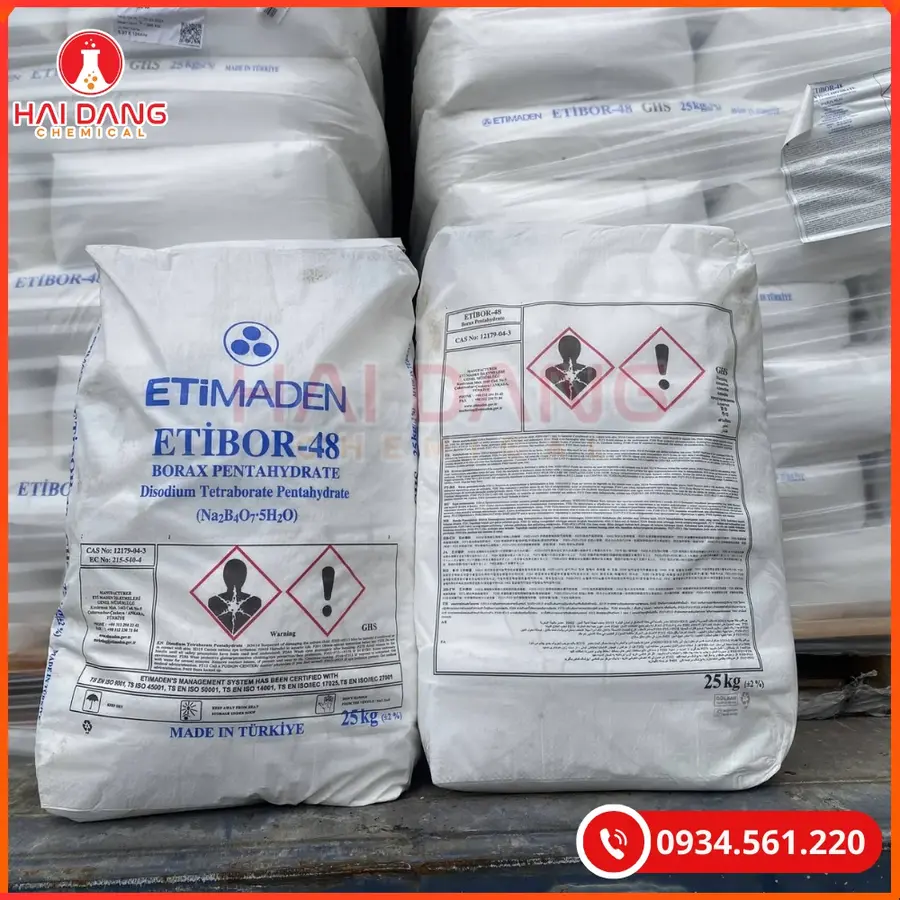 Acid Boric Thổ Nhĩ Kỳ 25kg Hóa Chất Công Nghiệp | Giá Tốt Quảng Ninh