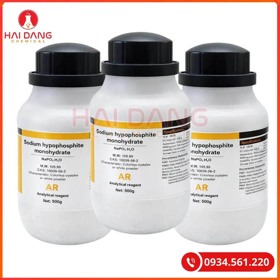 Sodium Hypophosphite Xilong 500g Hóa Chất Thí Nghiệm | Giá Tốt Quảng Ninh