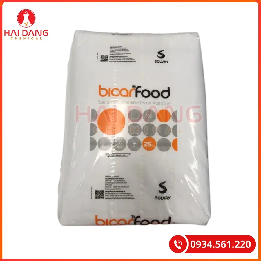Sodium Bicarbonate Ý Bao 25Kg Hóa Chất Xử Lý Nước | Giá Tốt Quảng Ninh