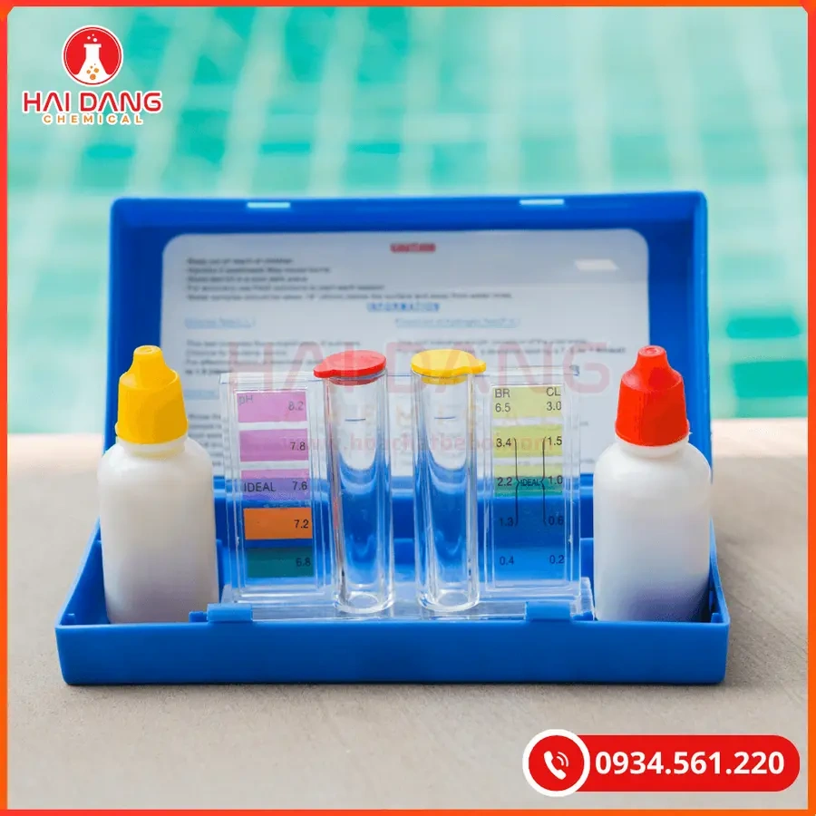 Bộ Test Nước Hồ Bơi 2 Trong 1 SE23 Đo Clorin Và pH | Giá Tốt Quảng Ninh
