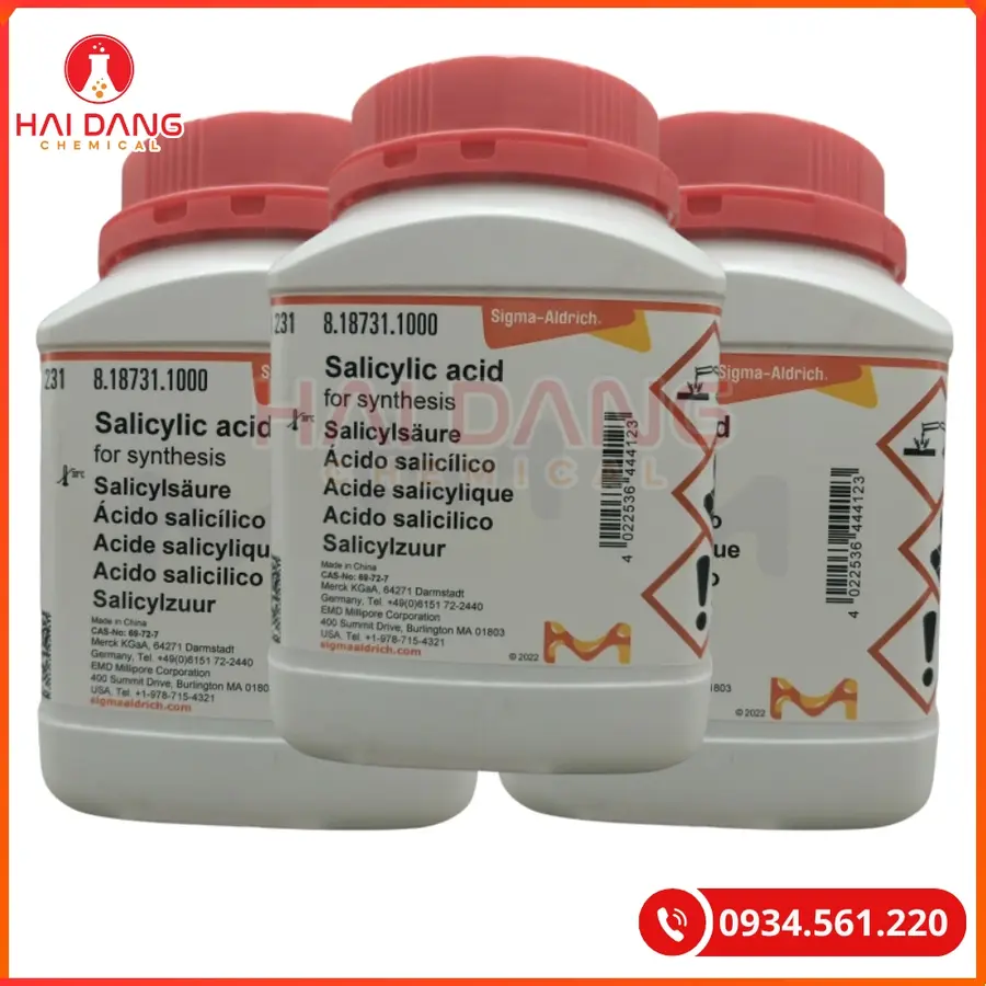 Salicylic Acid Merck 1kg Hóa Chất Thí Nghiệm | Giá Tốt Quảng Ninh