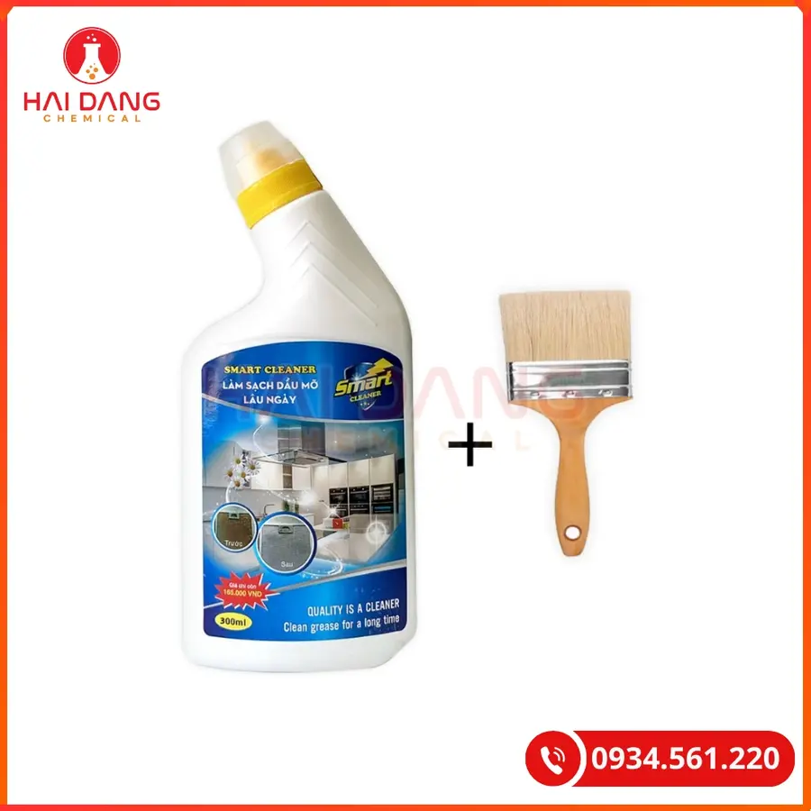 Smart Cleaner Tẩy Dầu Mỡ Việt Nam 300ml Chai Cho Hóa Chất Tẩy Rửa | Giá Tốt Quảng Ninh
