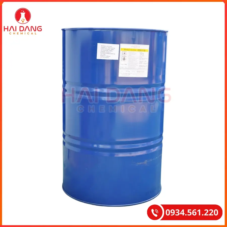 Methyl Acetate China 190kg/Phuy Dung Môi Công Nghiệp | Giá Tốt Quảng Ninh