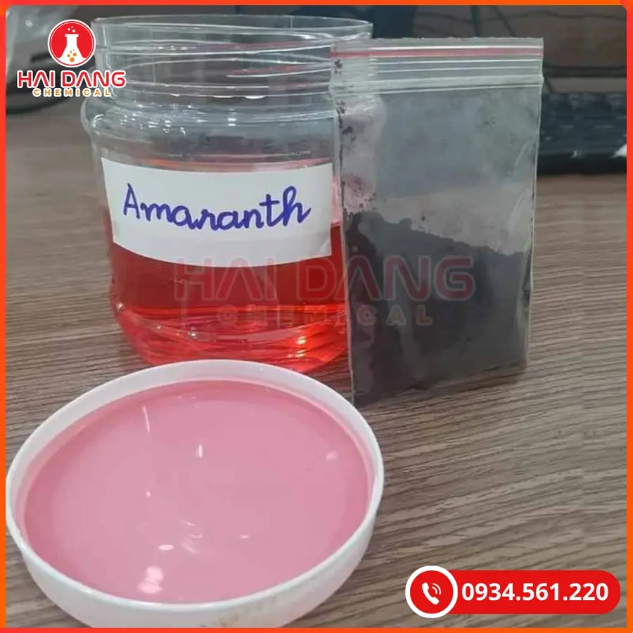 Màu Đỏ Amaranth Thực Phẩm | Giá Tốt Tại Kho Quảng Ninh