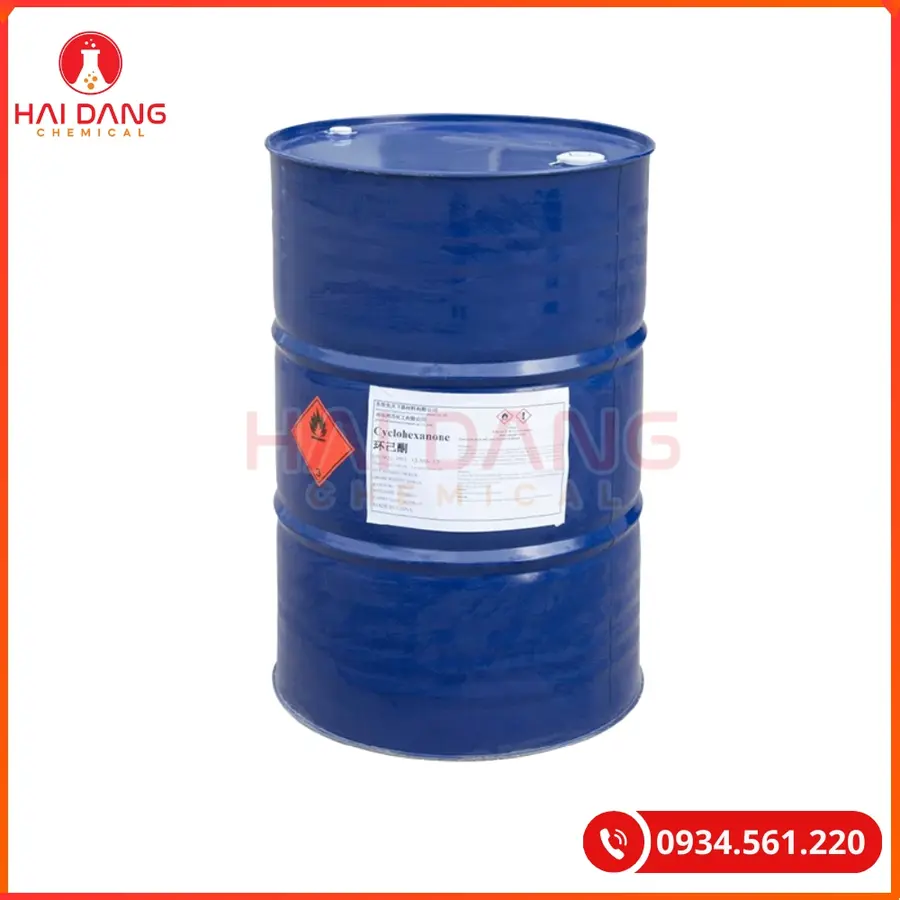 Cyclohexanone (CYC) Taiwan 190kg/Phuy Dung Môi Công Nghiệp | Giá Tốt Quảng Ninh