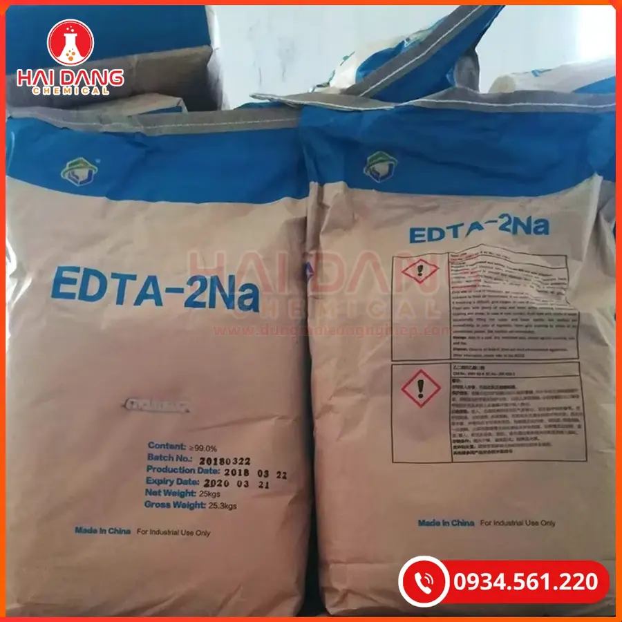 EDTA 2Na Nhật Bản Nguyên Liệu Tẩy Rửa | Giá Tốt Tại Kho Quảng Ninh