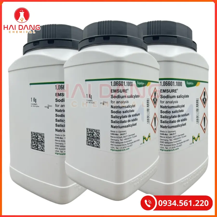 Sodium Salicylate Merck 1kg Hóa Chất Thí Nghiệm | Giá Tốt Quảng Ninh