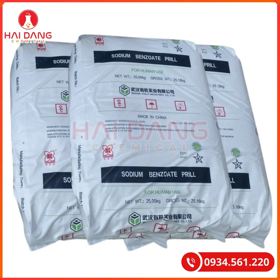 Sodium Benzoate Wuhan Trung Quốc | Giá Tốt Tại Quảng Ninh