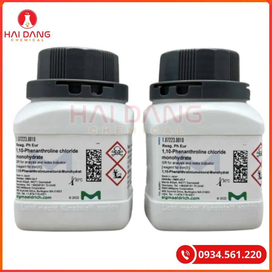 1,10-Phenanthroline Chloride Monohydrate Merck 10g Hóa Chất Thí Nghiệm | Giá Tốt Quảng Ninh