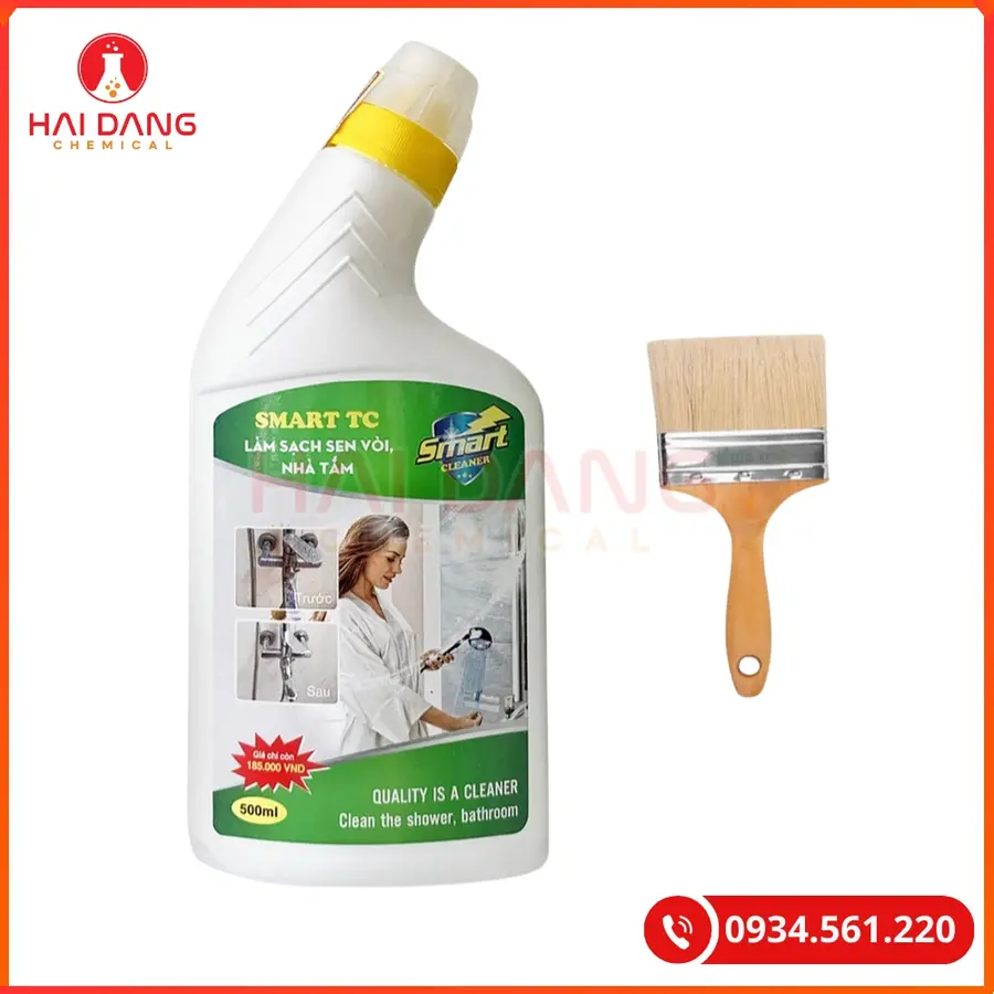 Smart TC Tẩy Cặn Sen Vòi Việt Nam 300ml Chai Cho Hóa Chất Tẩy Rửa | Giá Tốt Quảng Ninh