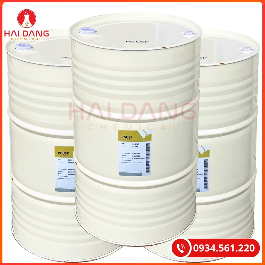 Polypropylene Glycol (PPG) Hàn Quốc 210kg/Phuy Dung Môi Công Nghiệp | Giá Tốt Quảng Ninh