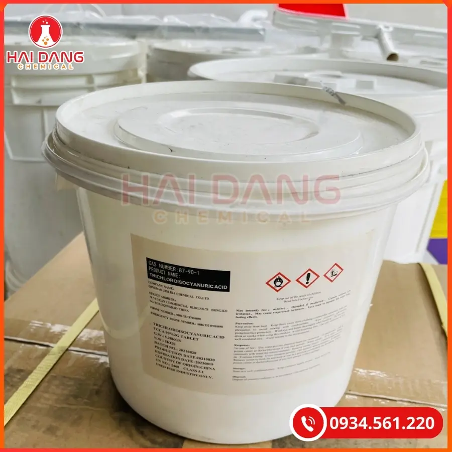 TCCA Viên 2g 90% Trung Quốc Khử Trùng Hồ Bơi | Giá Tốt Quảng Ninh