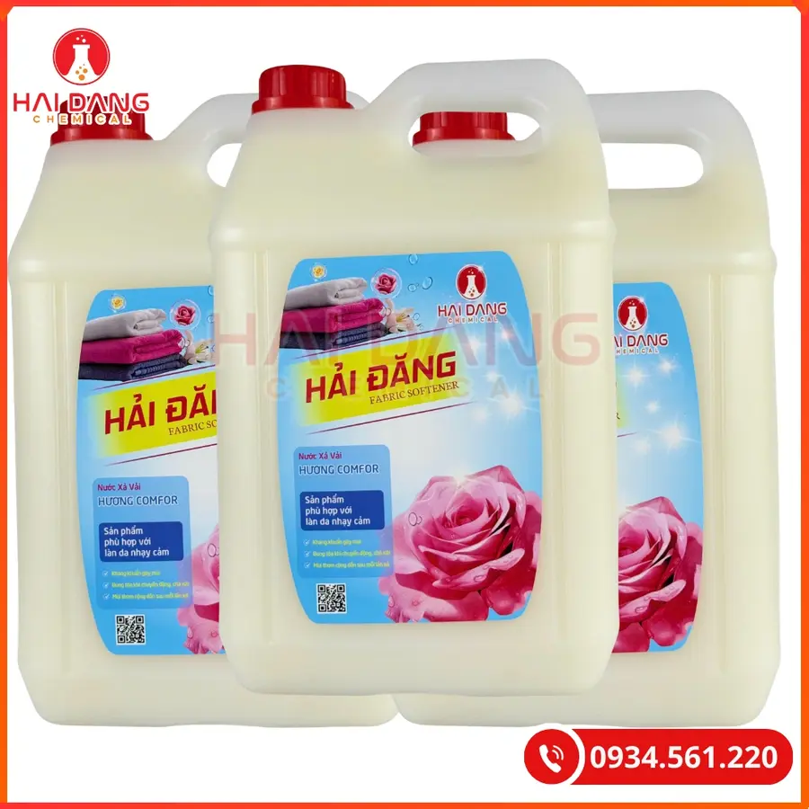 Nước Xả Vải Hải Đăng Hương Comfort Việt Nam 10 Lít Can 2 Lít Can | Giá Tốt Quảng Ninh