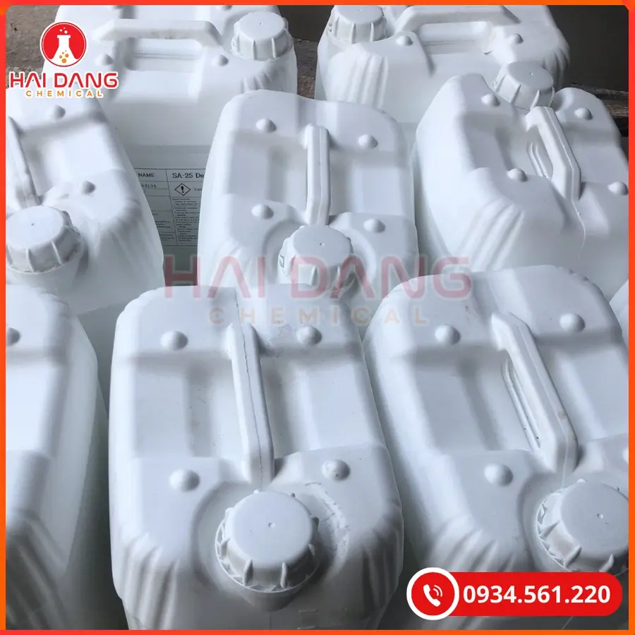 Kháng Bọt SA 25 Hàn Quốc Can 25Kg Xử Lý Nước | Giá Tốt Quảng Ninh