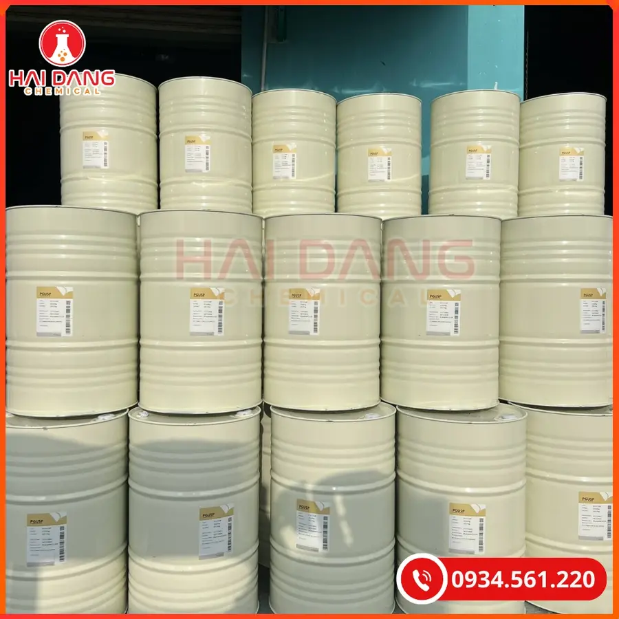 Propylene Glycol Thái Lan 215kg/Phuy Dung Môi Công Nghiệp | Giá Tốt Quảng Ninh