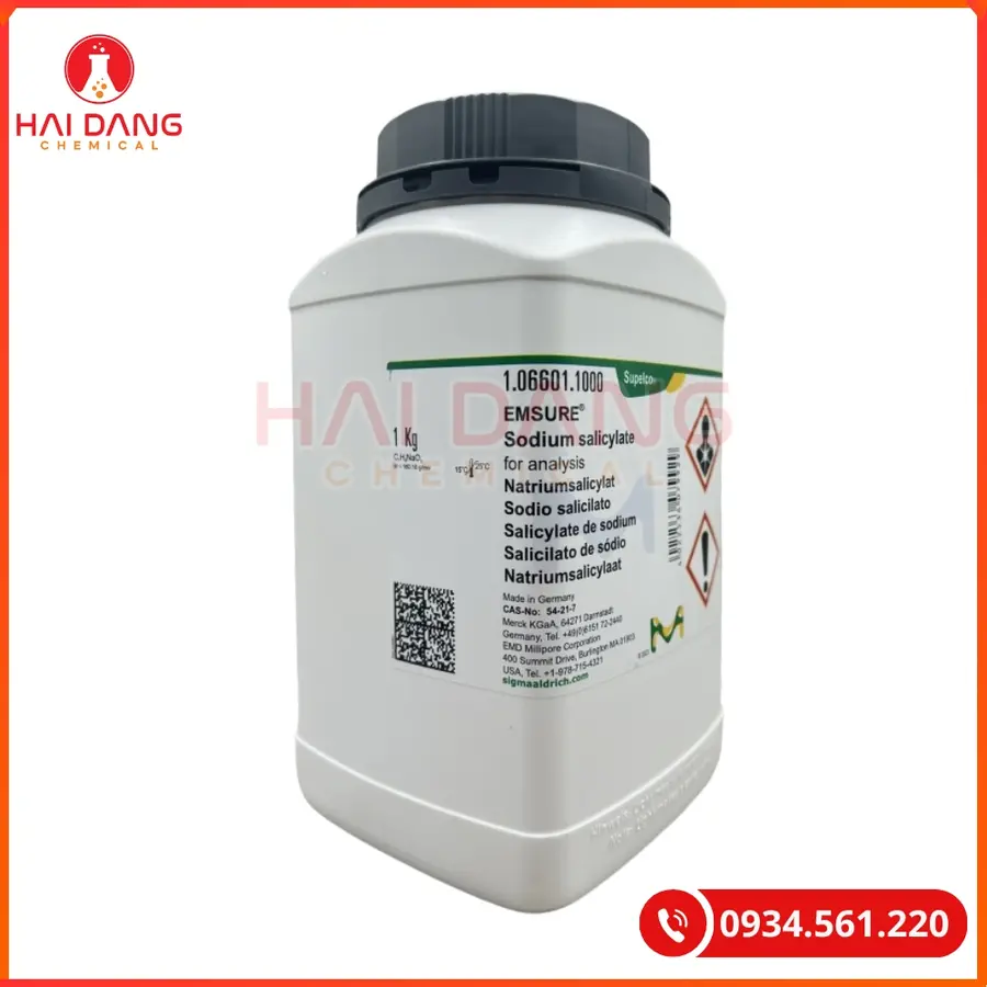 Sodium Salicylate Xilong 500g Hóa Chất Thí Nghiệm | Giá Tốt Quảng Ninh