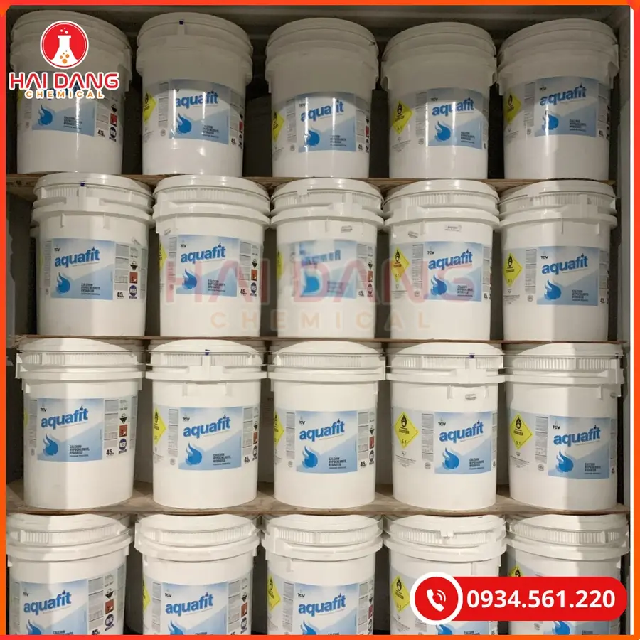 Clorin Aquafit 70% Ấn Độ Thùng 45Kg Giá Tốt Tại Kho Quảng Ninh