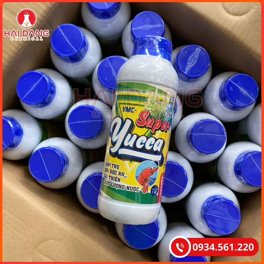 Supper Yucca Chai 1L Xử Lý Khí Độc Ao Nuôi | Giá Tốt Tại Kho Quảng Ninh