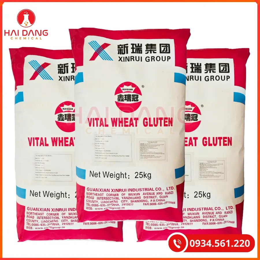 Vital Wheat Gluten Trung Quốc Thực Phẩm | Giá Tốt Tại Kho Quảng Ninh