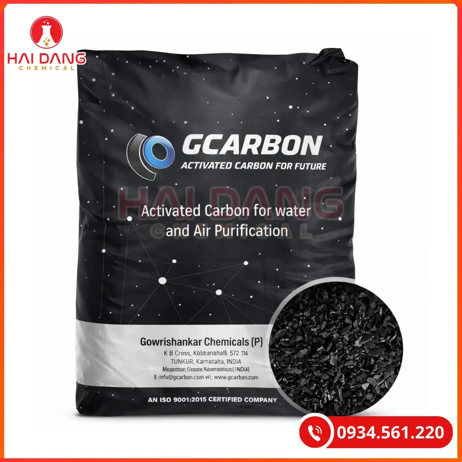 Than Hoạt Tính Gcarbon Iodine 1000 Khử Mùi Nước | Giá Tốt Quảng Ninh
