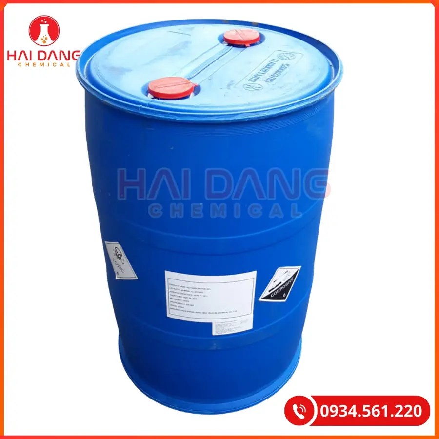 Mono Ethanol Amine (MEA) Thái Lan 210kg/Phuy Dung Môi Công Nghiệp | Giá Tốt Quảng Ninh