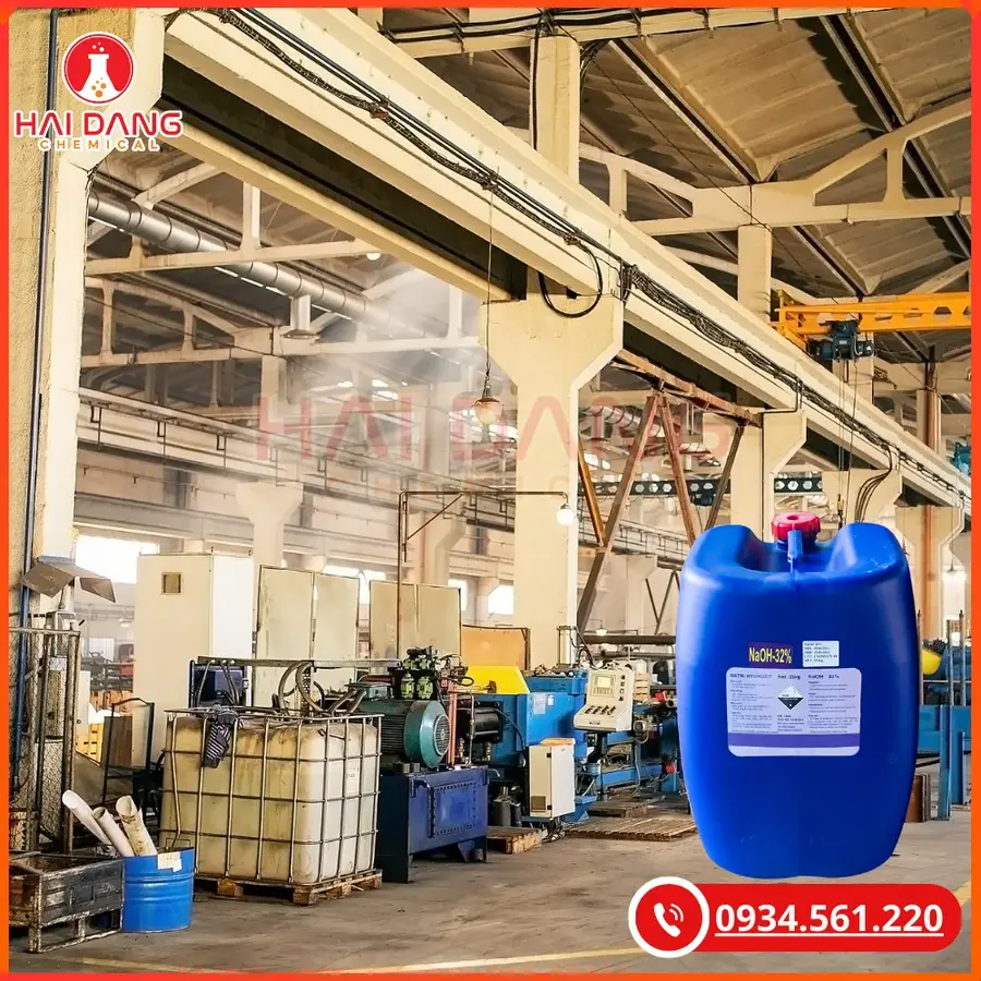 Xút Lỏng NaOH 32% Việt Nam Hóa Chất Công Nghiệp | Giá Tốt Quảng Ninh