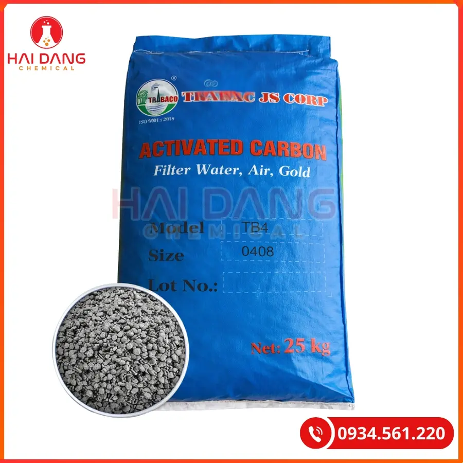 Than Hoạt Tính TB4 Iodine 900 Xử Lý Nước | Giá Tốt Quảng Ninh