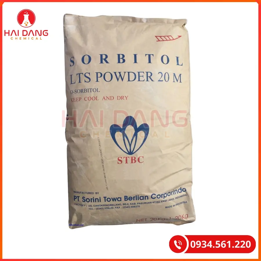 Sorbitol Bột Indonesia Thực Phẩm | Giá Tốt Tại Kho Quảng Ninh