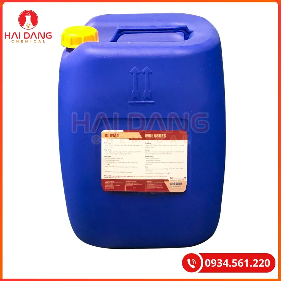 Mật Rỉ Đường Việt Nam Can 30kg Gây Màu Nước Thủy Sản | Giá Tốt Tại Kho Quảng Ninh