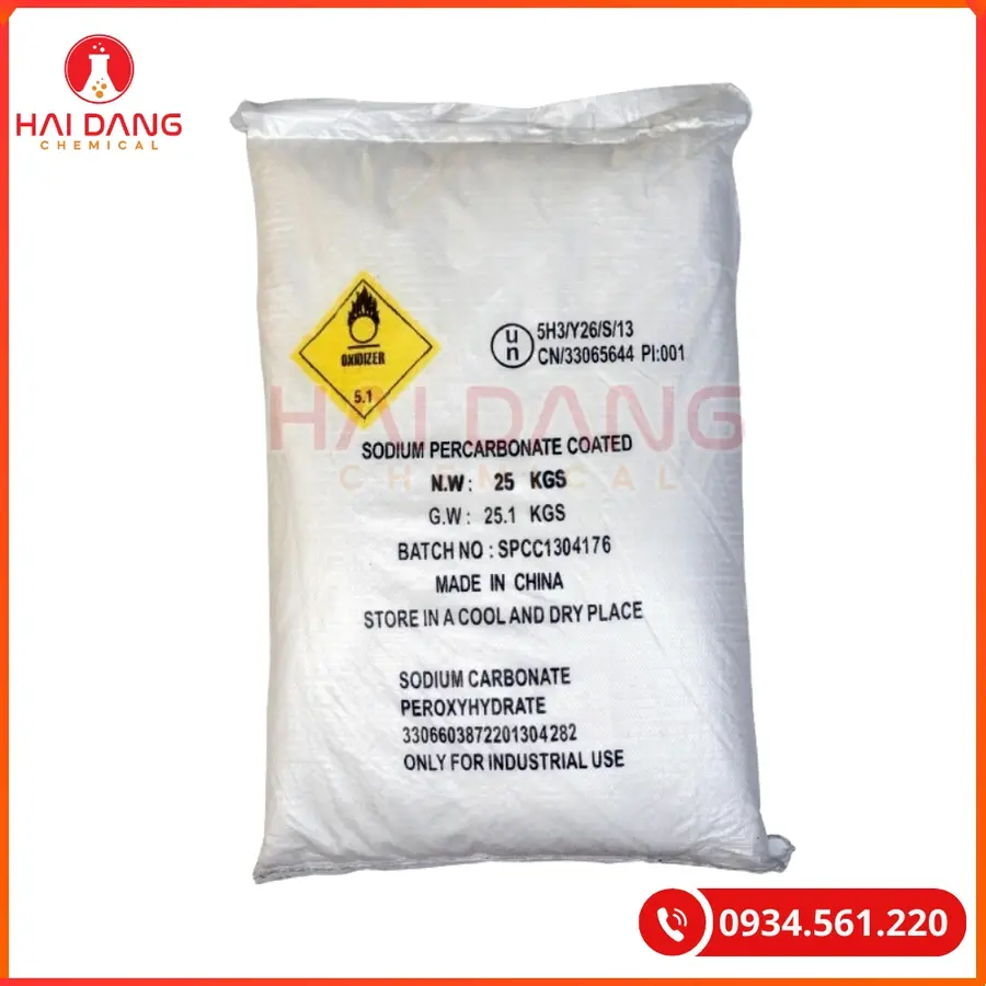 Oxy Bột Trung Quốc Tẩy Trắng Xử Lý Nước | Giá Tốt Tại Kho Quảng Ninh