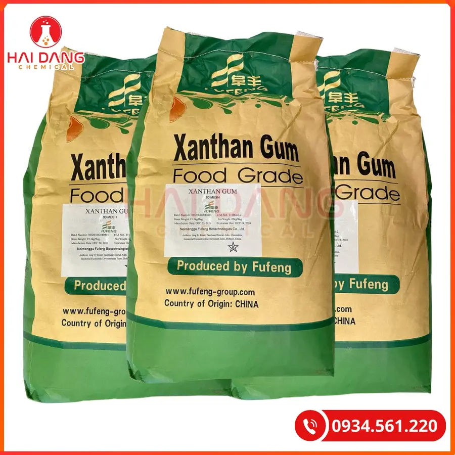 Xanthan Gum F80 Thực Phẩm | Giá Tốt Tại Kho Quảng Ninh