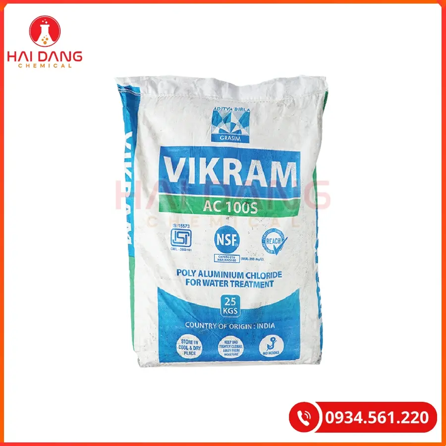 PAC Ấn Độ 30% Xử Lý Nước Keo Tụ Lắng Cặn | Giá Tốt Quảng Ninh