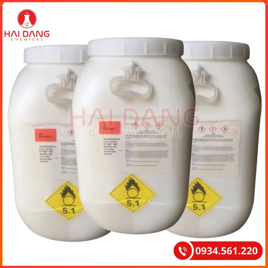 TCCA Viên 200g Trung Quốc Hóa Chất Công Nghiệp | Giá Tốt Quảng Ninh