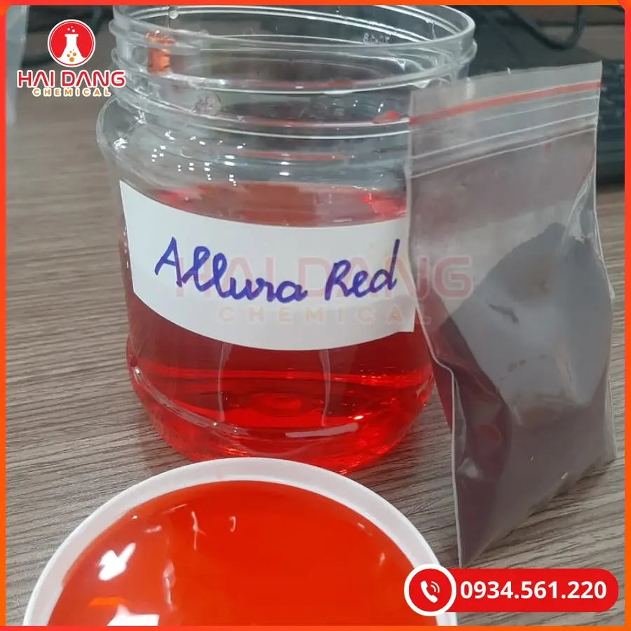 Màu Đỏ Allura Red Thực Phẩm | Giá Tốt Tại Kho Quảng Ninh
