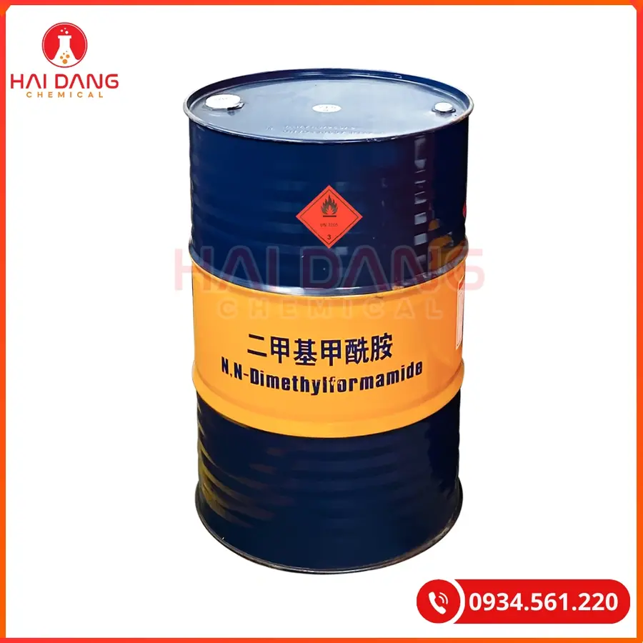 Dimethylformamide (DMF) China 190kg/Phuy Dung Môi Công Nghiệp | Giá Tốt Quảng Ninh