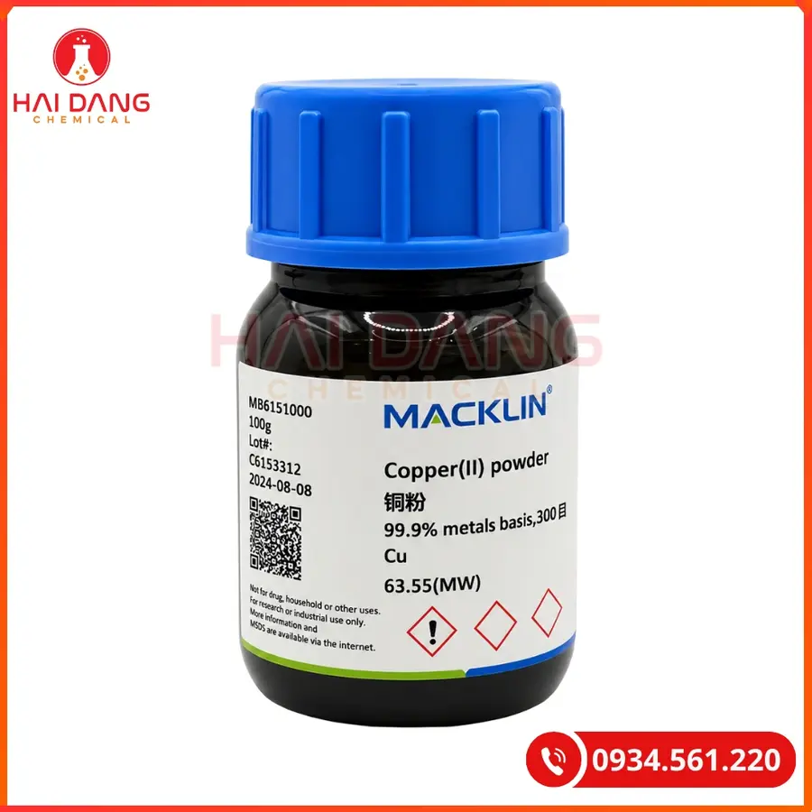 Copper Superfine Powder Macklin 100g Hóa Chất Thí Nghiệm | Giá Tốt Quảng Ninh
