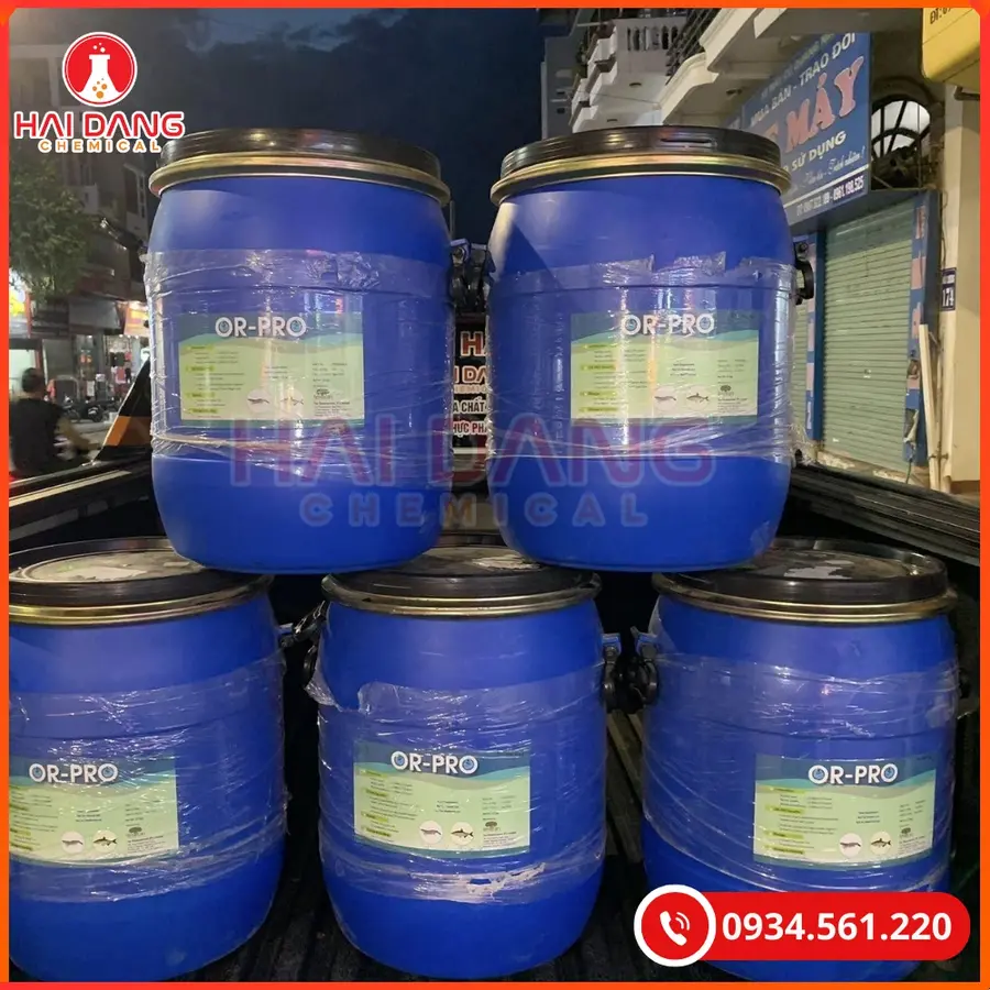 OR PRO Ấn Độ Thùng 25kg Tăng Oxy Ao Nuôi | Giá Tốt Tại Kho Quảng Ninh