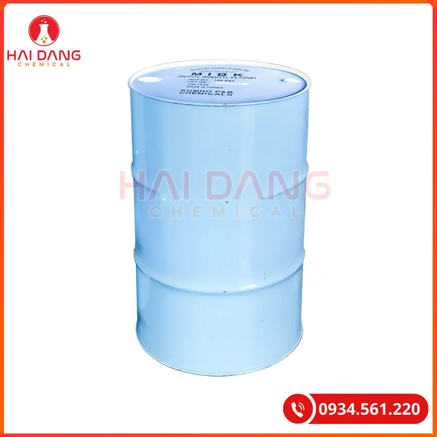 Methyl Isobutyl Ketone (MIBK) Hàn Quốc 165kg/Phuy Dung Môi Công Nghiệp | Giá Tốt Quảng Ninh