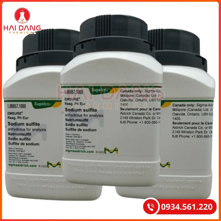 Sodium Sulfite Anhydrous Merck 1kg Hóa Chất Thí Nghiệm | Giá Tốt Quảng Ninh