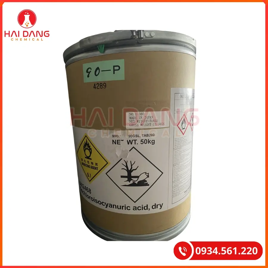 TCCA Bột/Viên Nissan Nhật Bản Hóa Chất Công Nghiệp | Giá Tốt Quảng Ninh