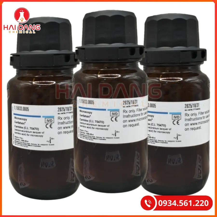 Carmine Merck 5g Hóa Chất Thí Nghiệm | Giá Tốt Quảng Ninh