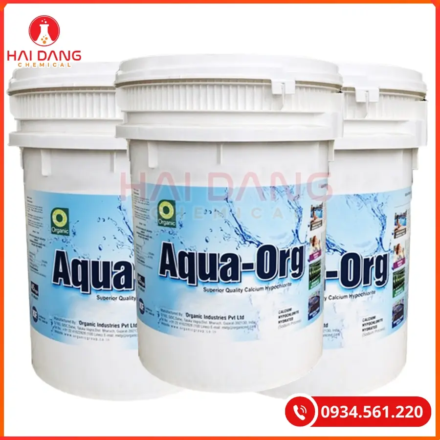 Clorin ORG 70% Ấn Độ Thùng 45kg Khử Trùng Hồ Bơi | Giá Tốt Quảng Ninh