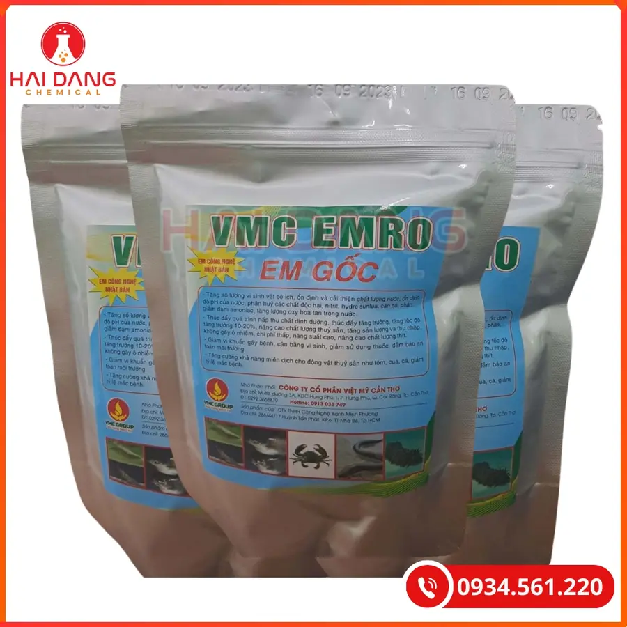 EM Gốc Bột VMC Gói 250g Xử Lý Nước Thủy Sản | Giá Tốt Tại Kho Quảng Ninh