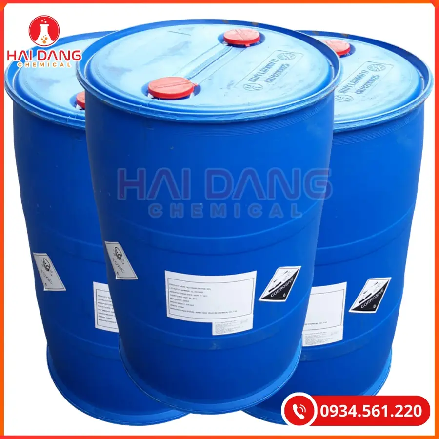 Mono Ethanol Amine (MEA) Thái Lan 210kg/Phuy Dung Môi Công Nghiệp | Giá Tốt Quảng Ninh